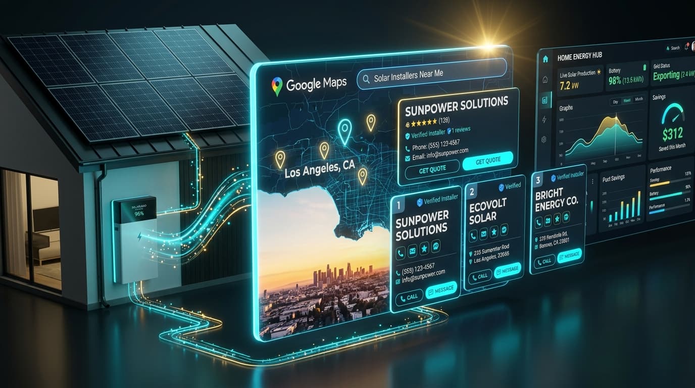 How to Find High-Ticket Solar Contractor Leads on Google Maps (2026 Agency Guide)